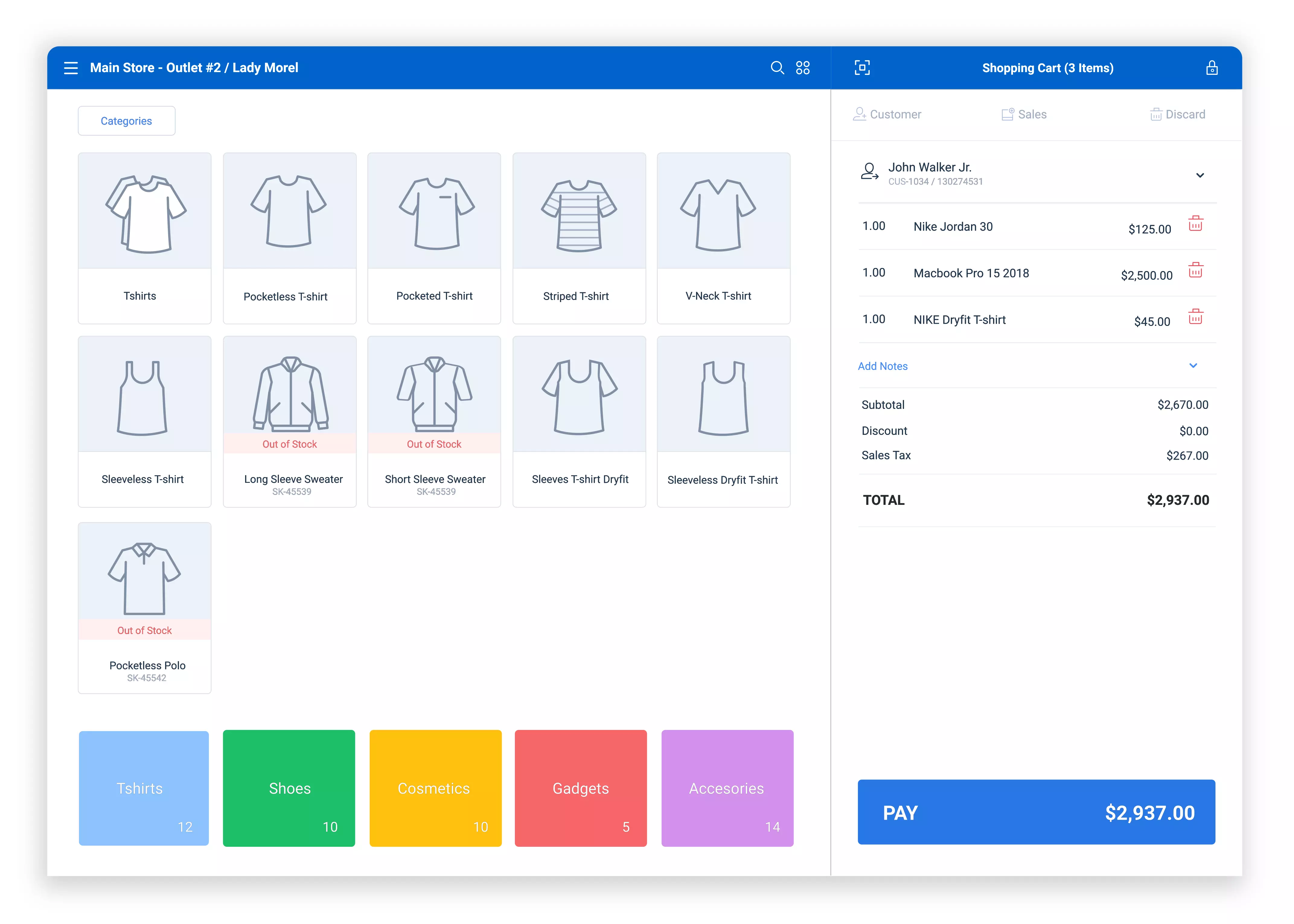 POS billing software for retail shops India